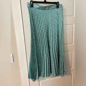 Zara Satin Patterned Skirt